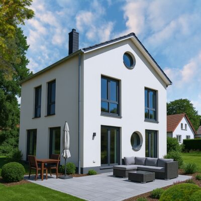 Hausbesichtigung der Firma ARGE-HAUS in Graal-Müritz.