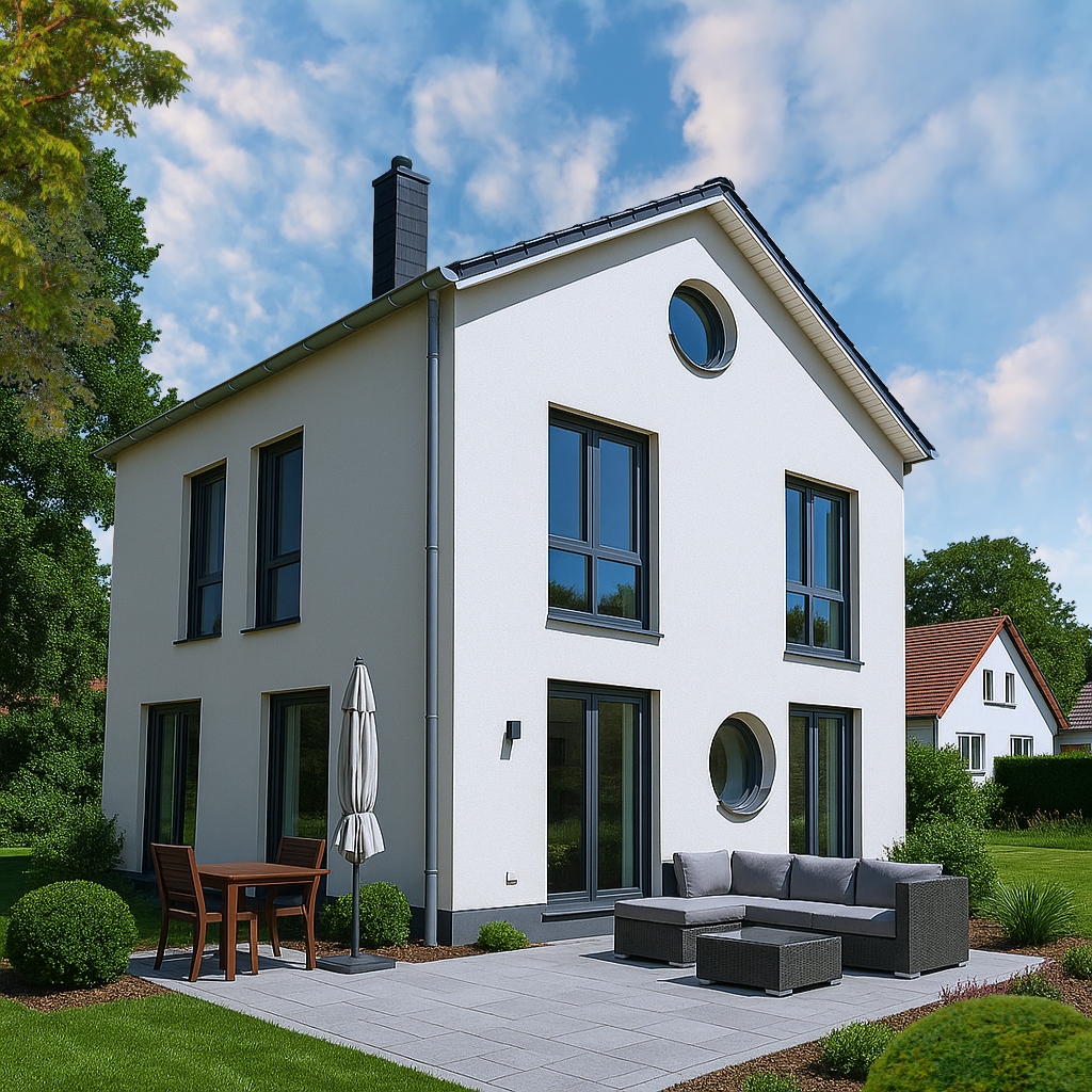 Hausbesichtigung der Firma ARGE-HAUS in Graal-Müritz.