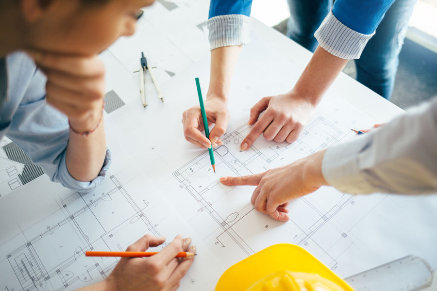 Die Architektur entsteht aus dem Zusammenspiel Ihrer Wünsche, der Anforderungen des Grundstücks und der baurechtlichen Vorgaben.